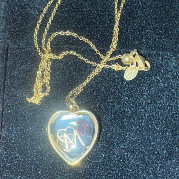 Maxfield Los Angeles Ruby Fine Jewelry Heart Necklace - Picture 3 of 3